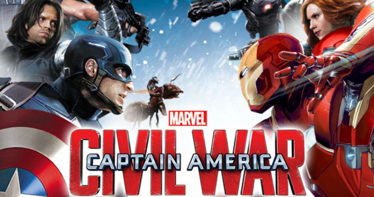 Captain America: Civil War Promo Art Shows the Avengers Divided