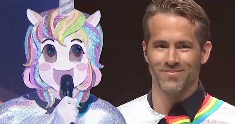 Ryan Reynolds Goes Disguised as a Singing Unicorn to Promote Deadpool 2