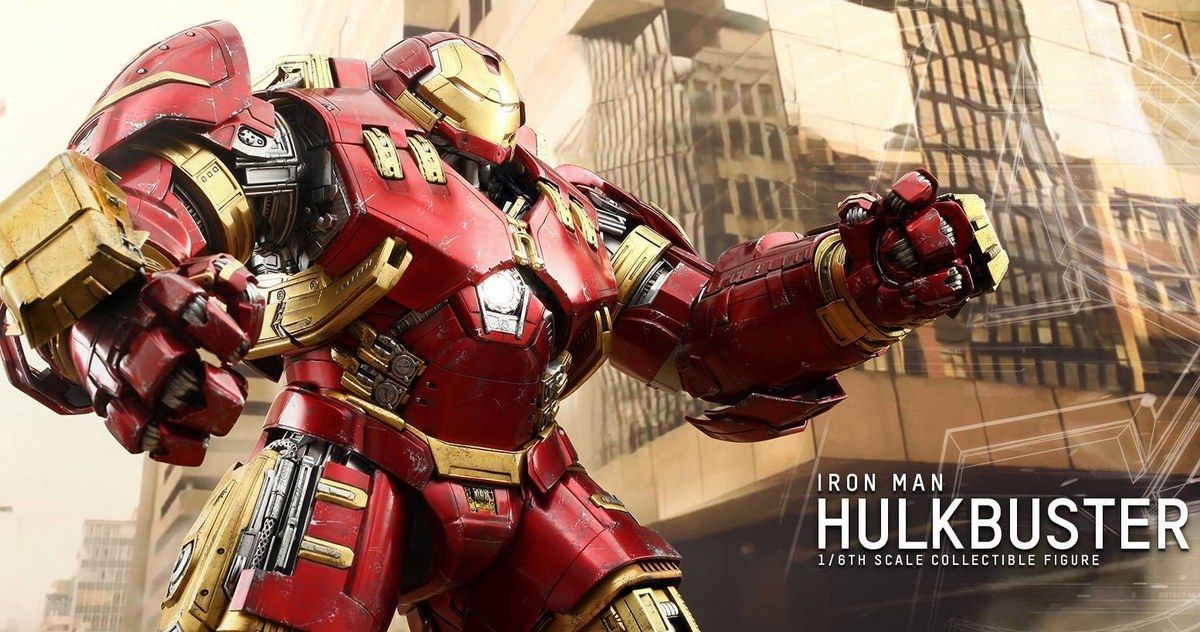 Avengers 2 Hulkbuster Hot Toys Action Figure Unveiled