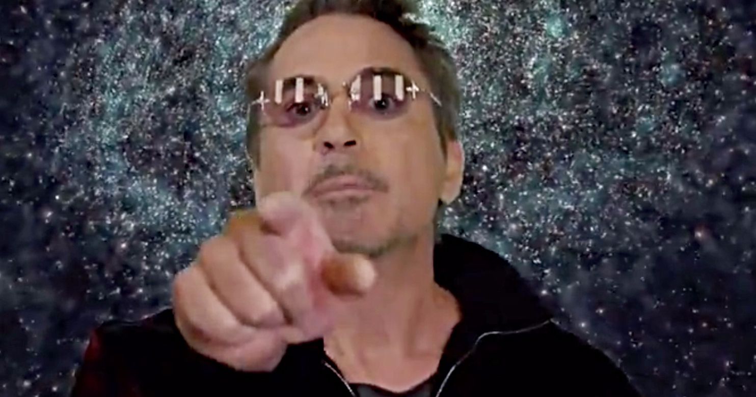 Robert Downey Jr. Teases Huge NASA &amp; the Rolling Stones Announcement