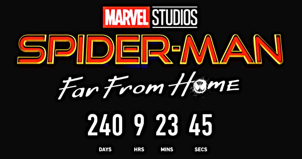 Marvel Kicks Off Spider-Man: Far from Home Countdown Clock