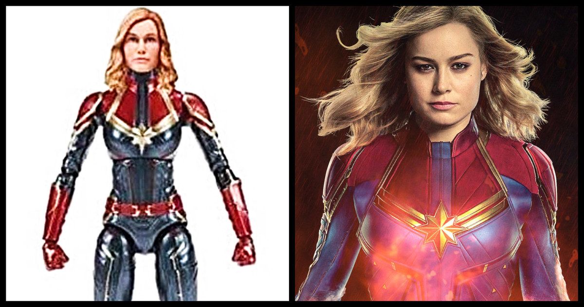 Brie Larson Has a Question About Her Captain Marvel Action Figure