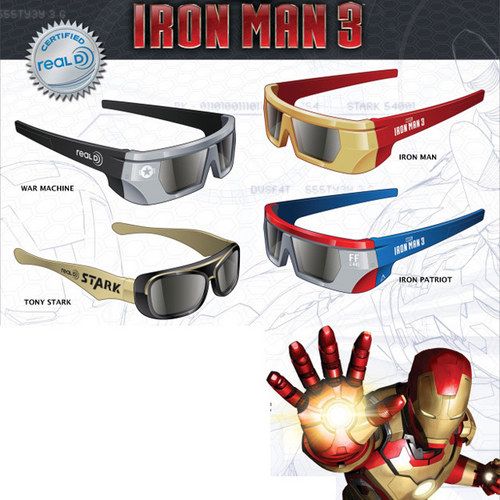 Iron Man 3 Collectible 3D Glasses Are Revealed!