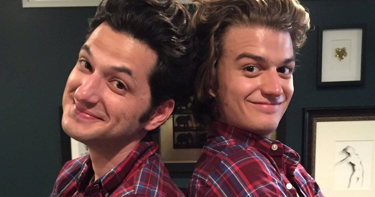 Watch Stranger Things Steve Meet His Parks and Rec Son Jean-Ralphio