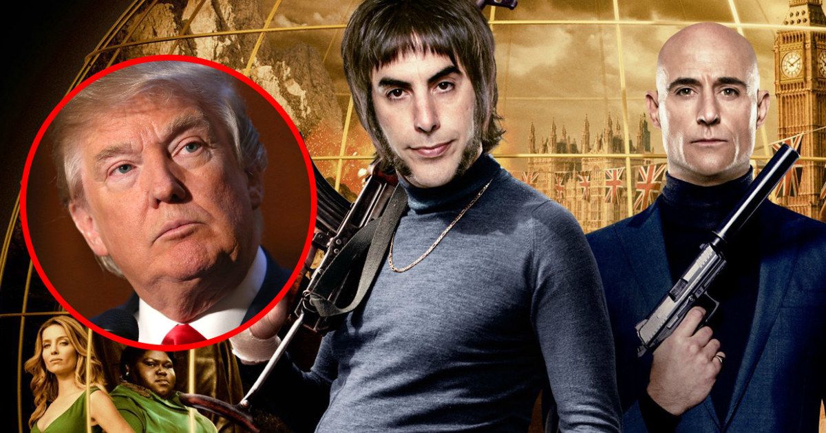 Does Brothers Grimsby Take the Donald Trump Jokes Too Far?