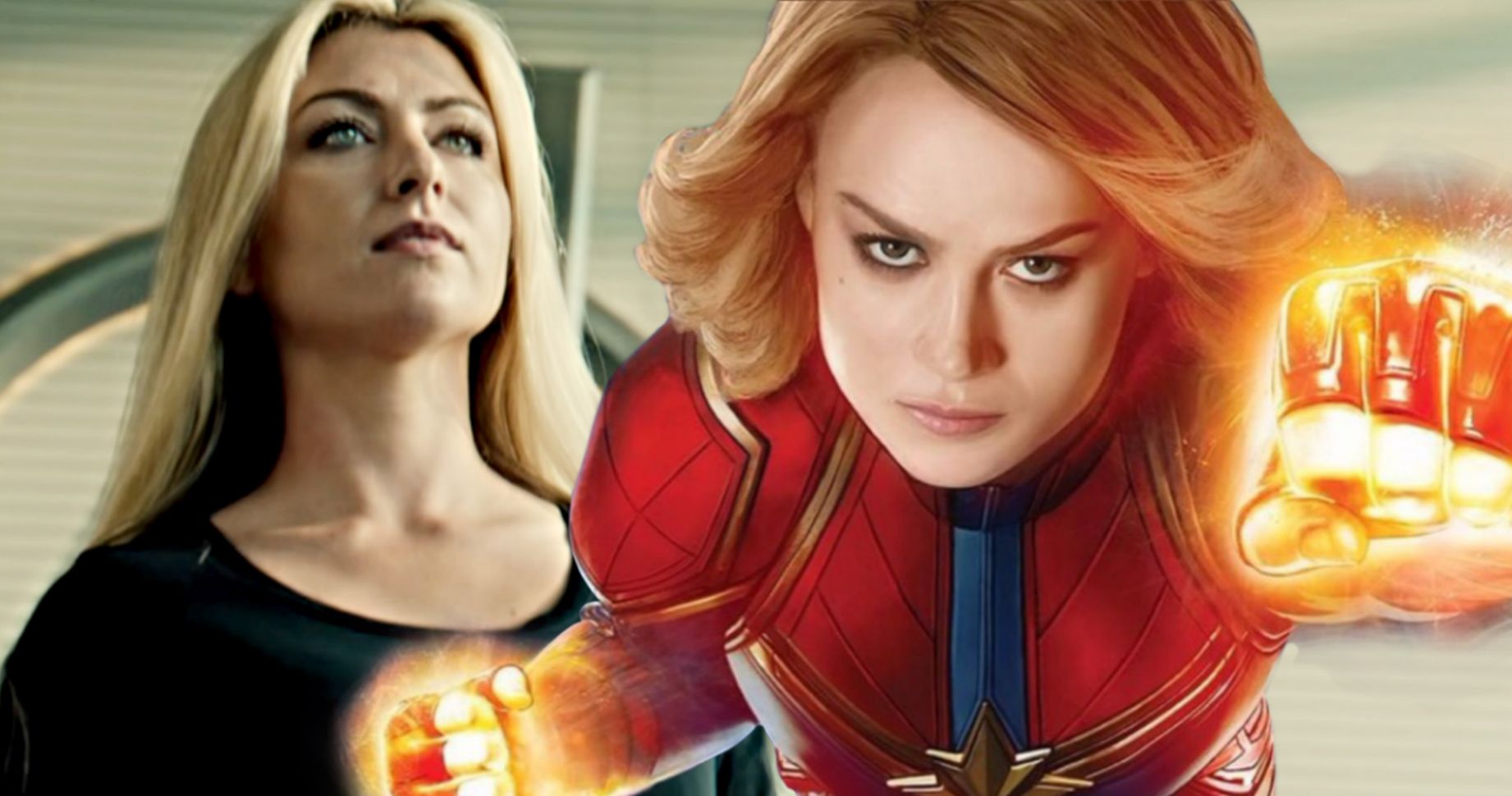 Captain Marvel Stand-In Fully Revealed in Avengers: Age of Ultron Image