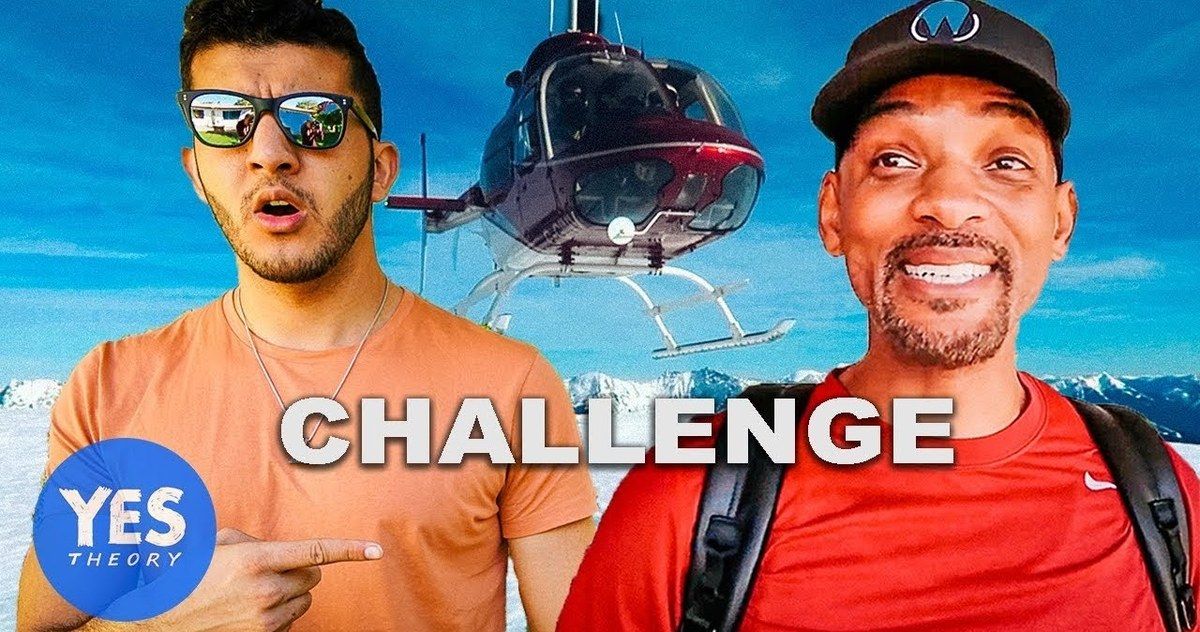 Will Smith Accepts Fan Challenge to Heli-Bungee Jump Over Grand Canyon
