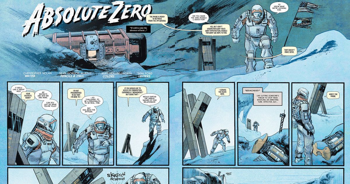 Interstellar Prequel Comic Debuts Written by Christopher Nolan