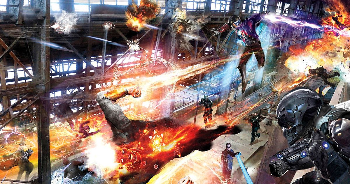 DC's Legends of Tomorrow Concept Art Shows Firestorm and Atom