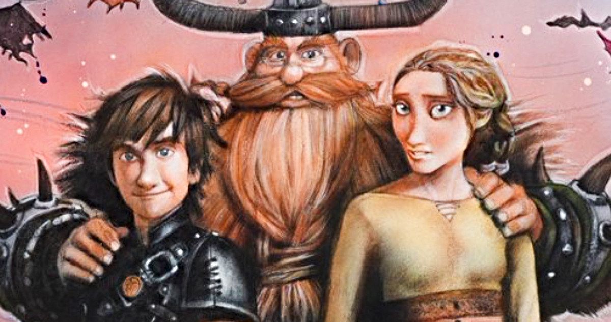 How to Train Your Dragon 3 Drew Struzan Posters Revealed, Early Screenings Announced