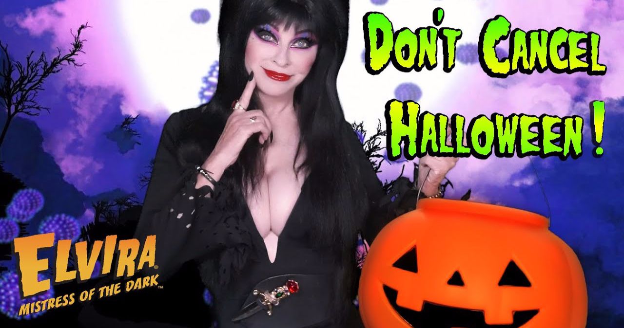 Elvira Campaigns to Save Spooky Season in Don't Cancel Halloween Music Video