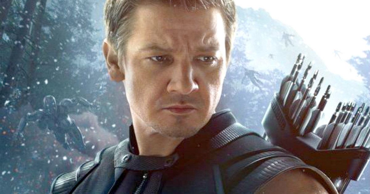 Avengers 2 Hawkeye Poster with Jeremy Renner