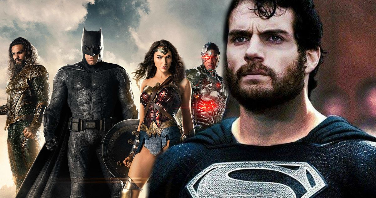 Superman's Black Suit Revealed in New Justice League Video?