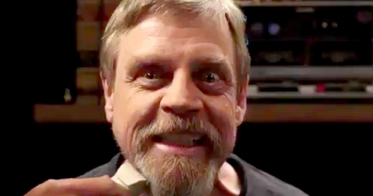 Mark Hamill Teases Star Wars 9 Return, Shaves Jedi Beard in New Video