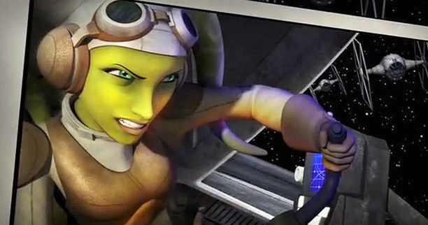Star Wars Rebels Introduces Twi'lek Pilot Hera