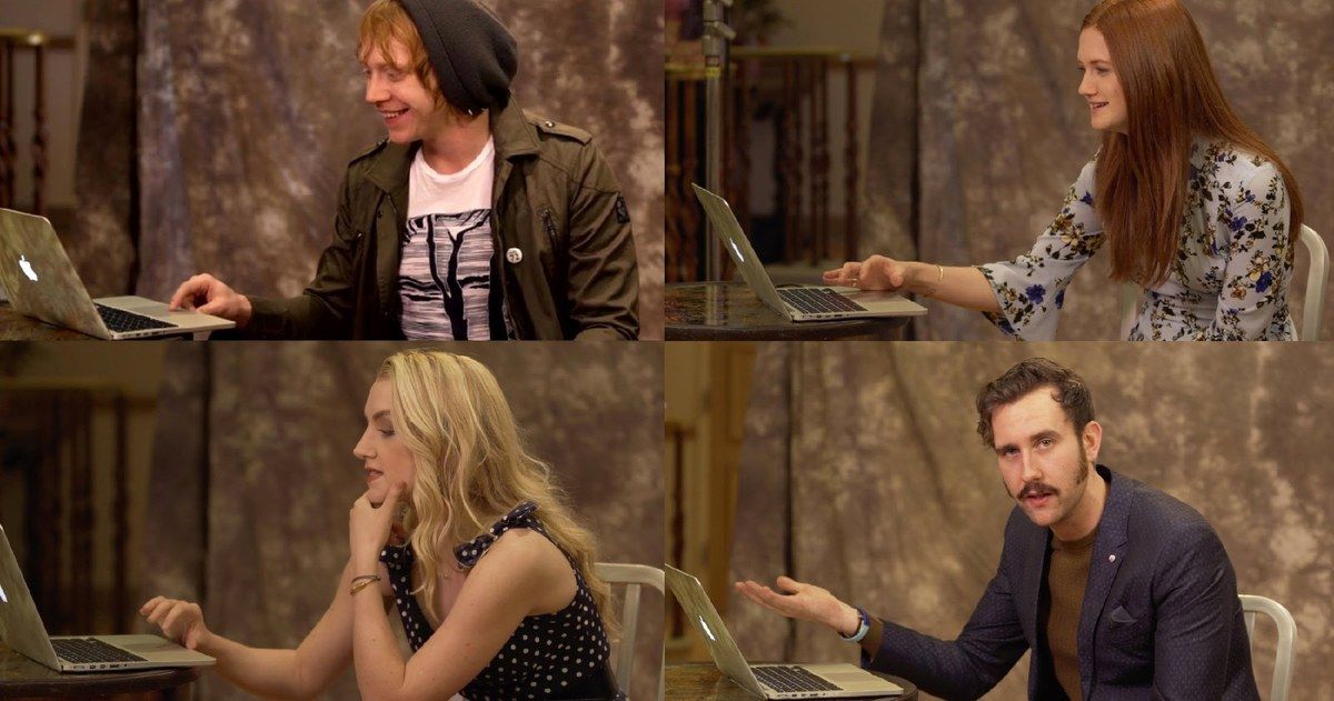 Watch Harry Potter Cast Get Sorted Into Hogwarts Houses