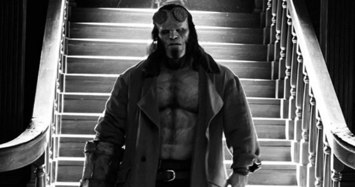 New Hellboy Photo Has a Different Look at David Harbour in Costume