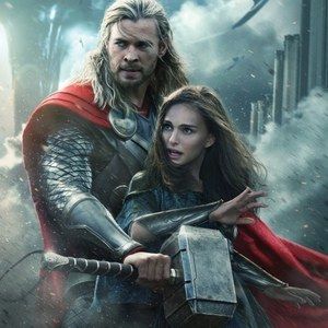Thor Protects Jane in New Thor: The Dark World International Poster
