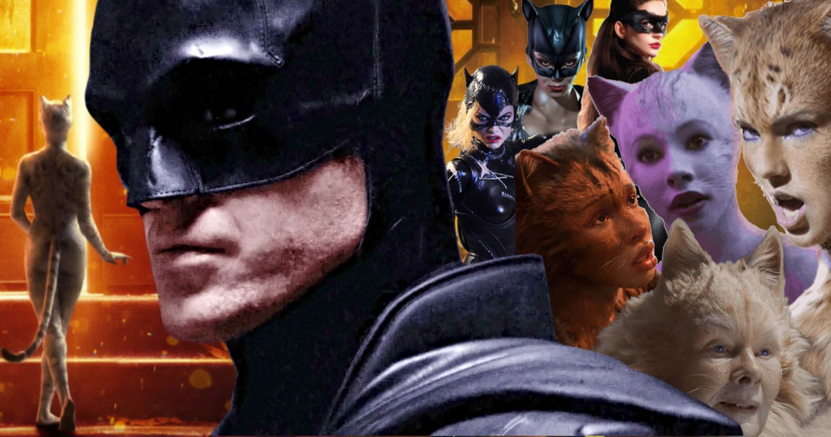 The Batman Meets Cats in a Magically Maniacal Mashup Trailer
