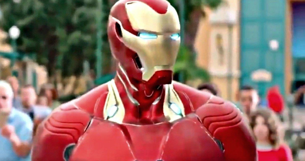 Iron Man's Infinity War Armor Unveiled in Disneyland Recruitment Video