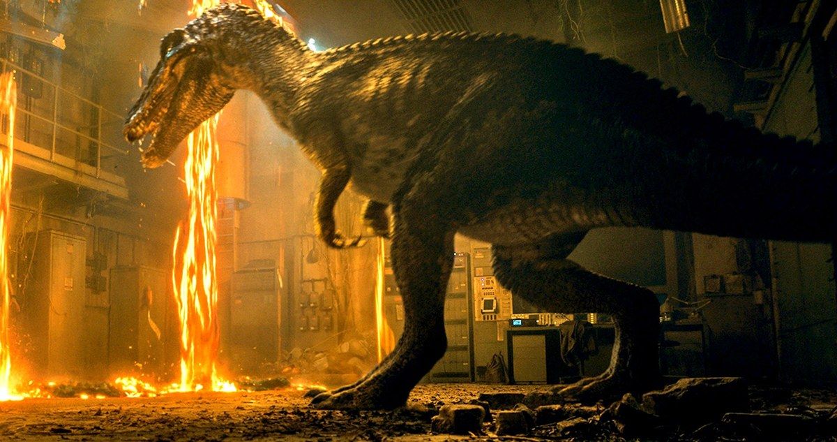 Baryonyx Attacks in Best Look Yet at New Jurassic World 2 Dinosaur