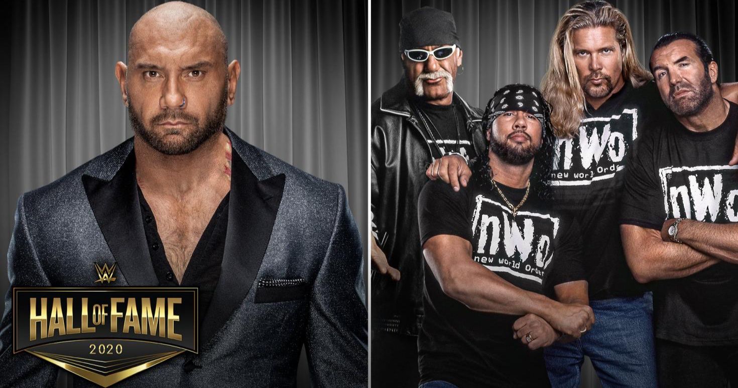 Dave Bautista and NWO Are First WWE Hall of Fame 2020 Inductees