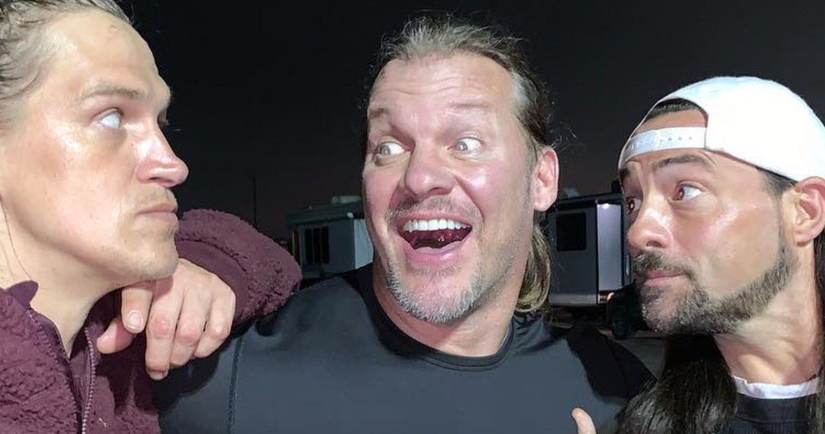 WWE Superstar Chris Jericho Bodyslams the Set of Jay &amp; Silent Bob Reboot