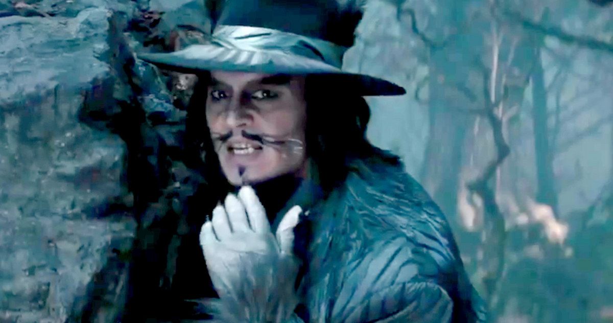 Into the Woods Preview with Johnny Depp as the Wolf