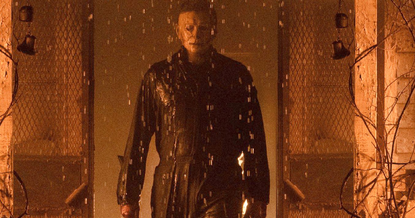 Michael Myers Causes Panic in New Rain-Soaked Look at Halloween Kills
