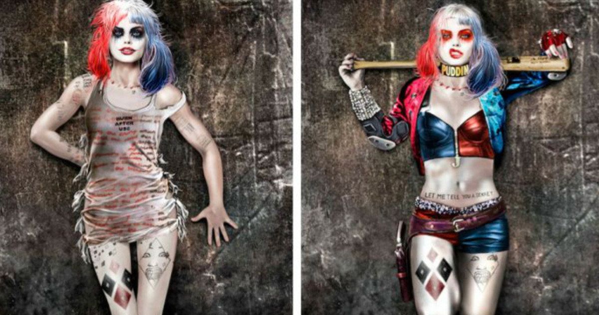 What Harley Quinn Almost Looked Like in Suicide Squad