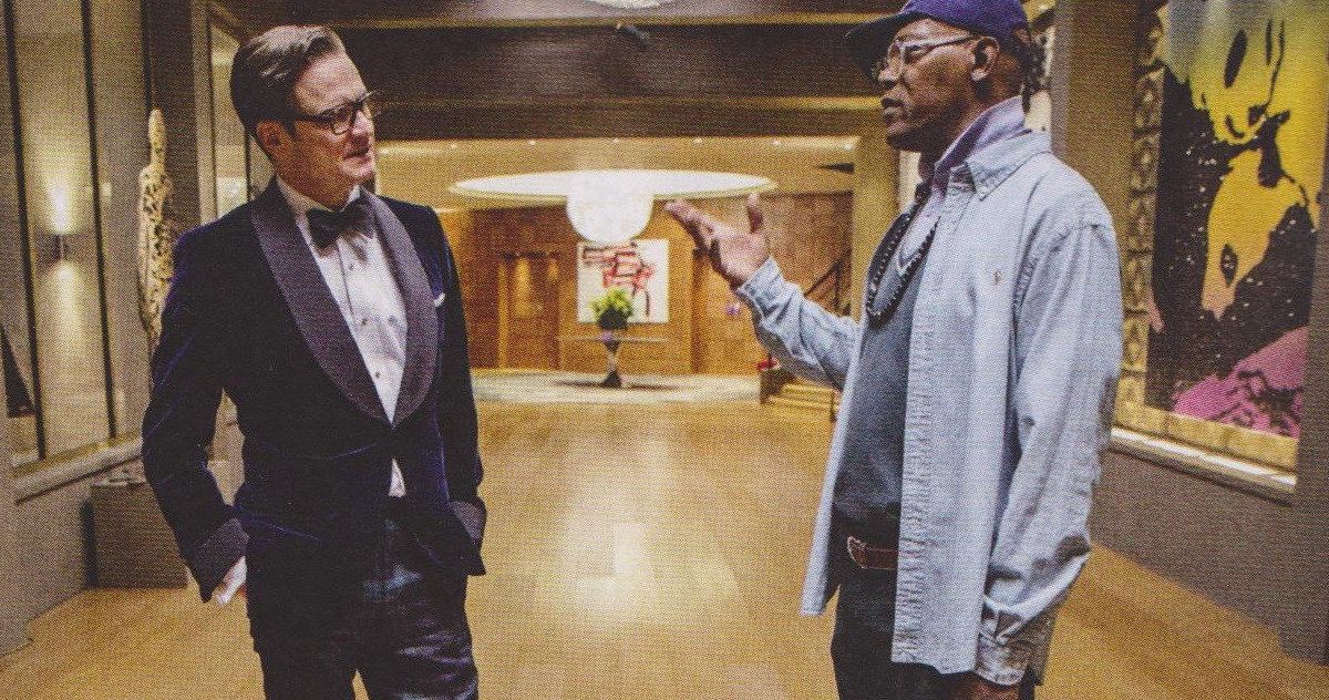 Kingsman: The Secret Service Photos with Colin Firth and Samuel L. Jackson