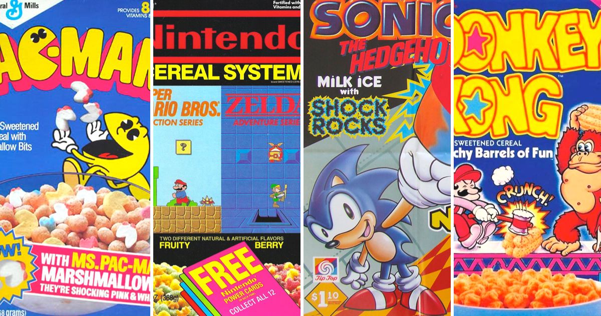 Video Game Cereals That Didn't Get an Extra Life