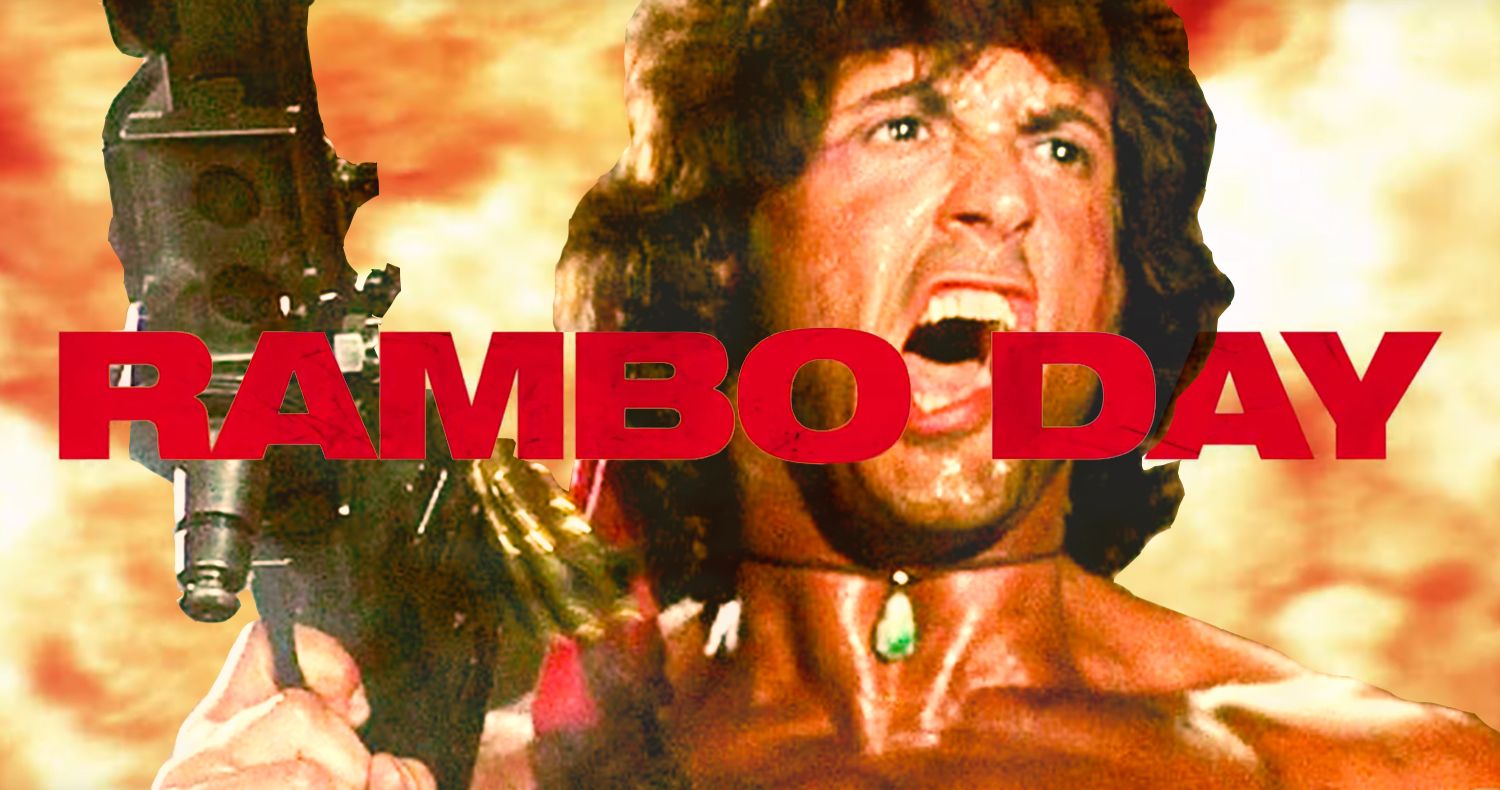 You'll Celebrate Rambo Day on September 18th and You'll Like It