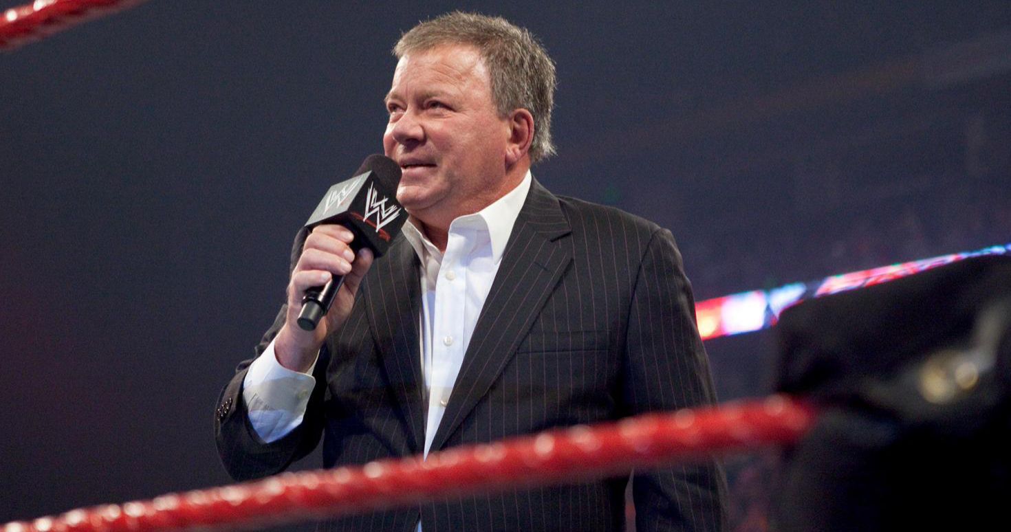 William Shatner Will Be Inducted Into the WWE Hall of Fame Next Week
