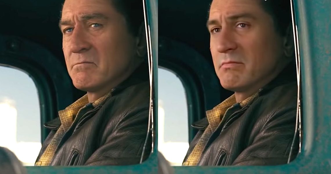 The Irishman De-Aging Gets Fixed by DeepFake User and It Looks a Lot Better