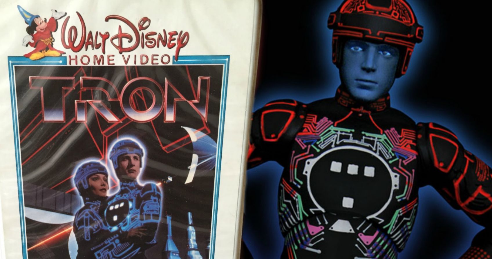 Exclusive Tron Comic-Con 2020 Action Figure Comes in a Real VHS-Style Box