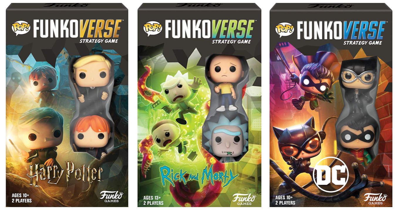 First Funko Board Games Include Batman, Harry Potter &amp; Rick and Morty