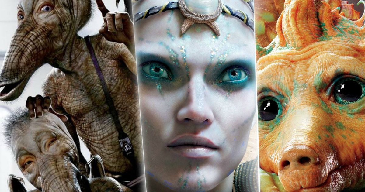Valerian Character Posters Introduce Crazy Aliens &amp; Killer Robots