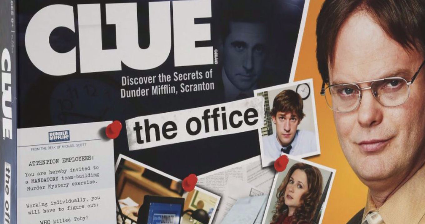 The Office Clue Board Game Sets Up a Toby Murder-Mystery