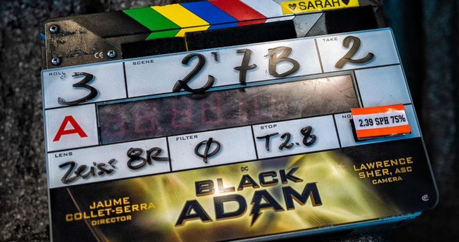 Black Adam Begins Filming, The Rock Shares First Set Photo