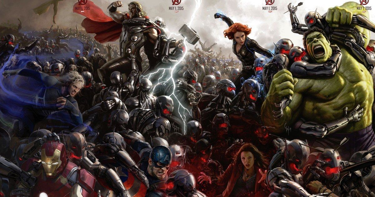 Comic-Con: Full Avengers 2 Concept Poster Revealed!
