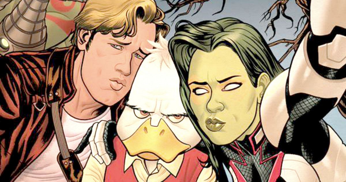 Guardians Howard the Duck Scene Gets Comic Book Sequel