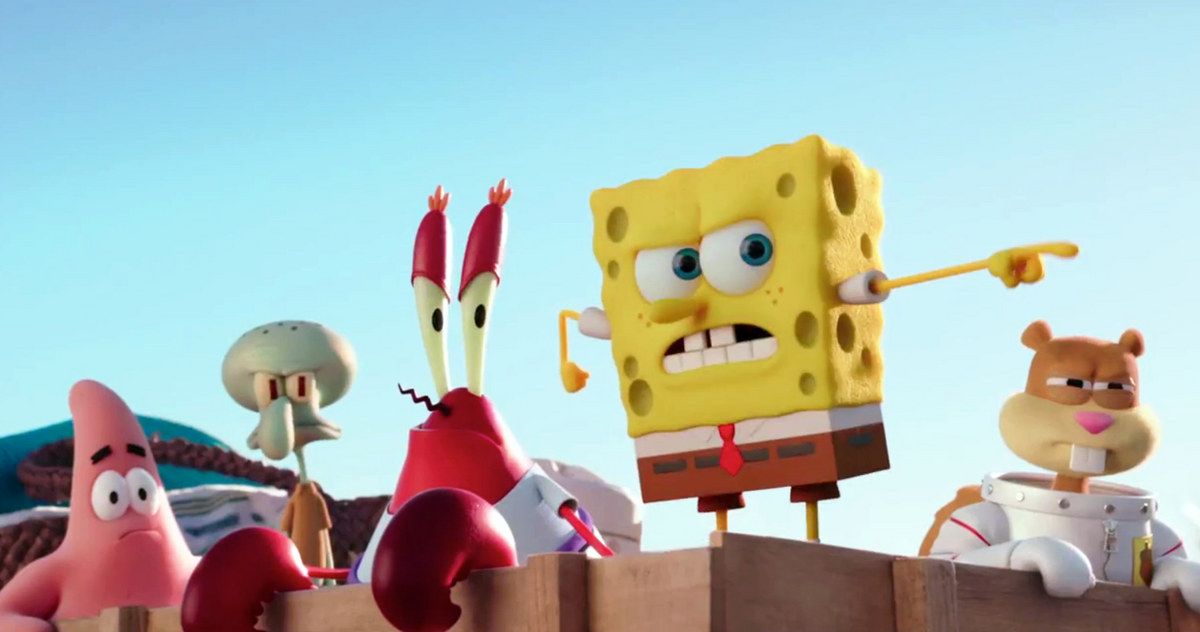 The SpongeBob Movie: Sponge Out of Water Trailer!