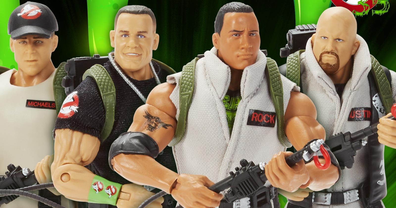 WWE Superstars Are Now Ghostbusters in the Ultimate WTF Crossover Toys