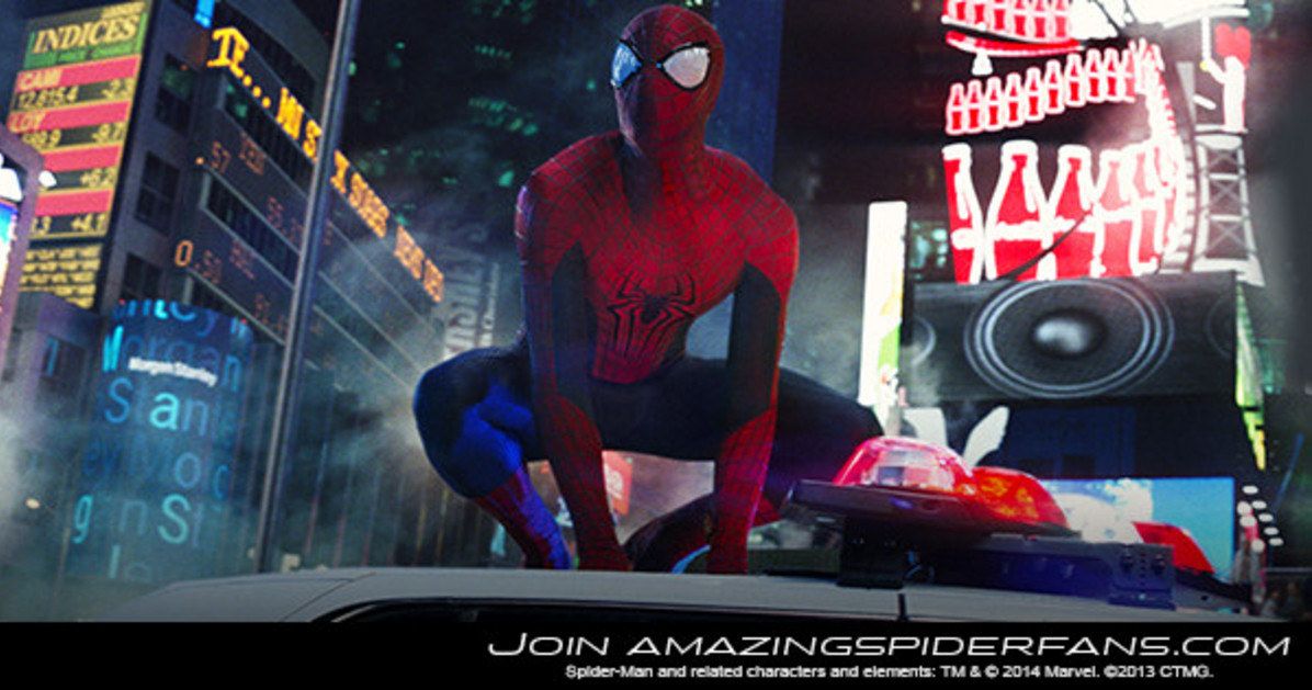 New The Amazing Spider-Man 2 Times Square Promo Art