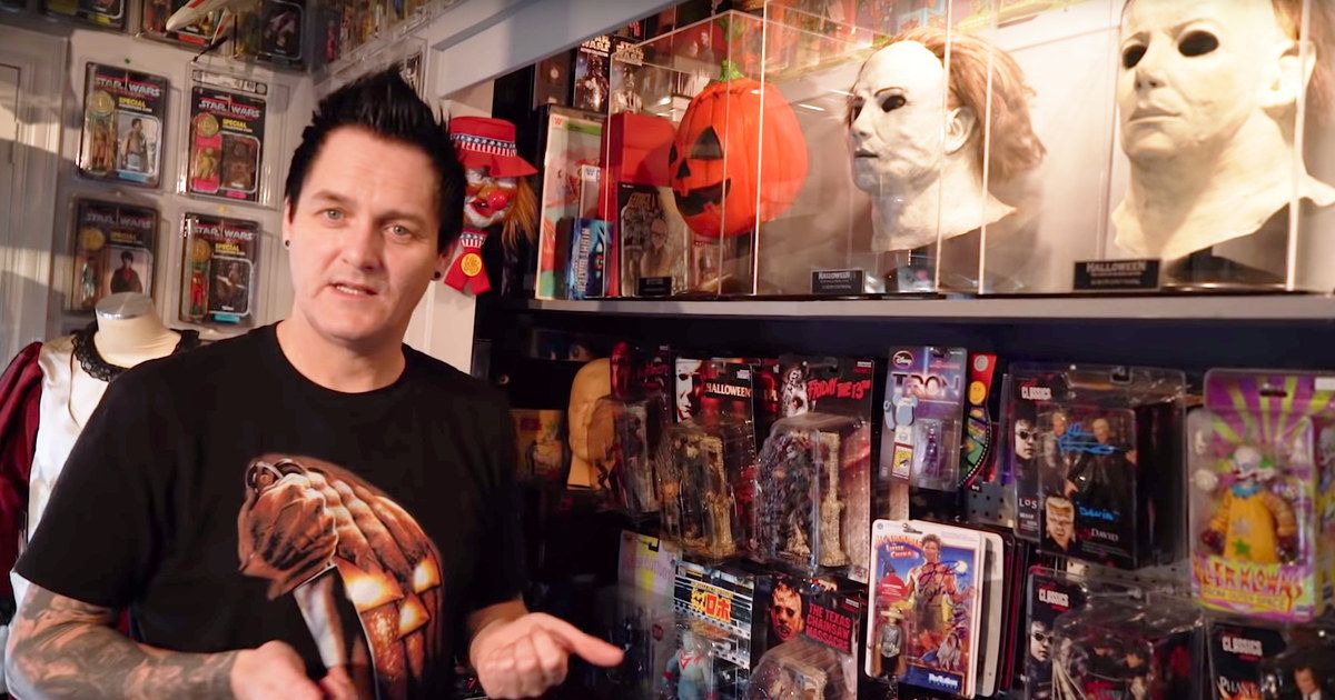 Sean Clark Talks Screen-used Halloween Michael Myers Masks on Collection Complete