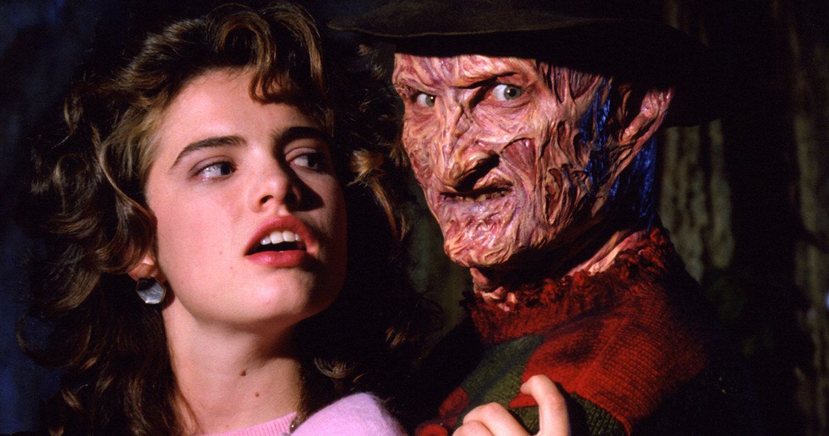 Nancy and Freddy Krueger in Nightmare On Elm Street