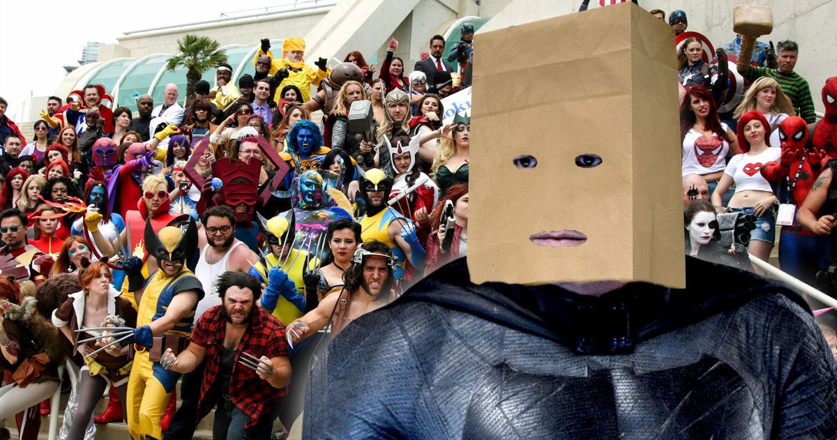 Ben Affleck's Trashy Comic-Con Disguise Revealed