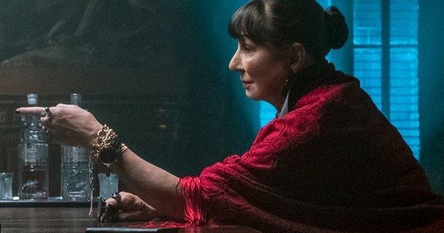 John Wick 3 First Look at Anjelica Huston as the Director