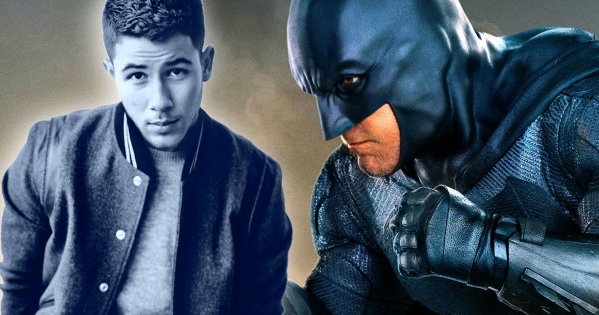 Nick Jonas Offers to Be the New Batman After Ben Affleck Bails